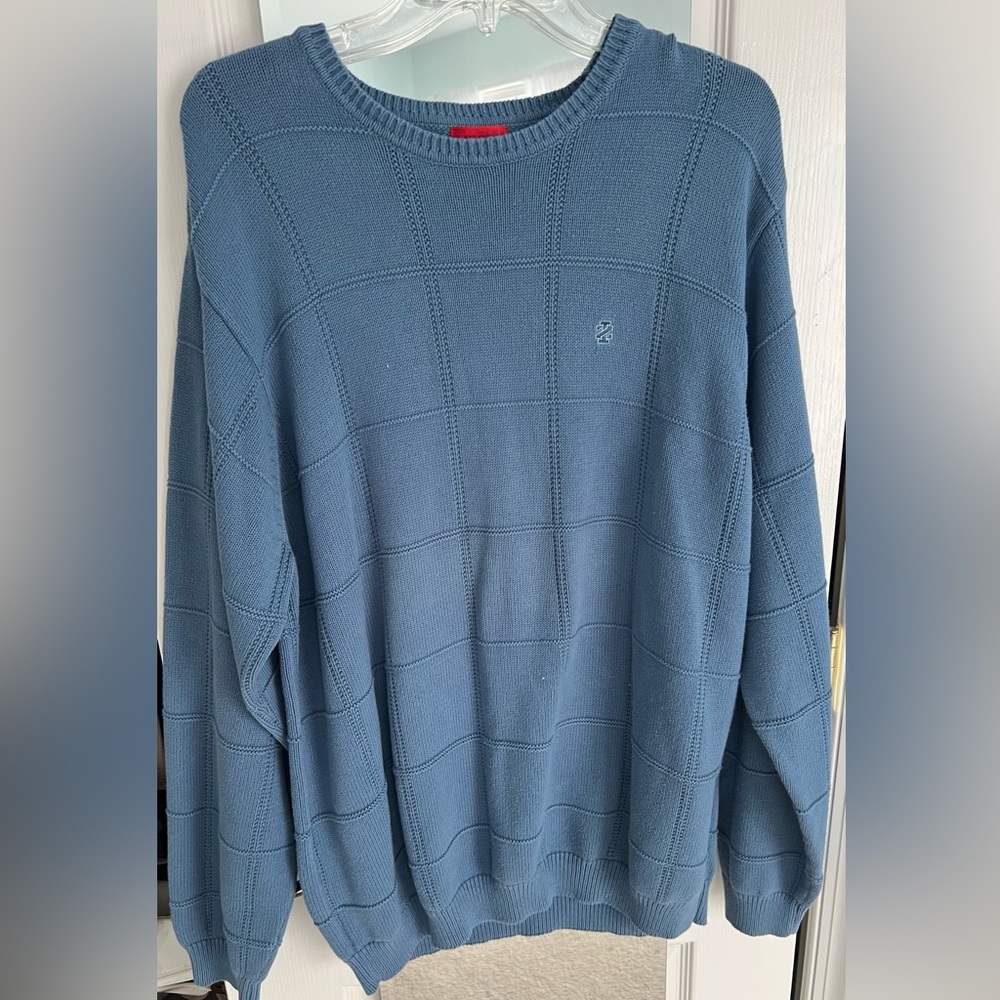 Oversized Blue Izod sweater